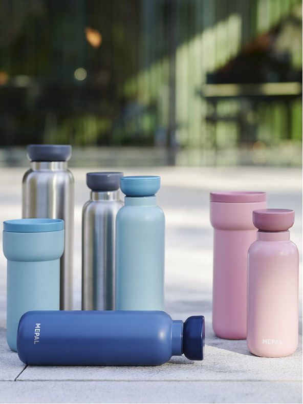 Mepal Modrá termofľaša Mepal Ellipse Nordic Green z nerezovej ocele (500 ml)