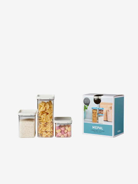 Mepal Sada dóz na potraviny Mepal Omnia Nordic White (3 ks)
