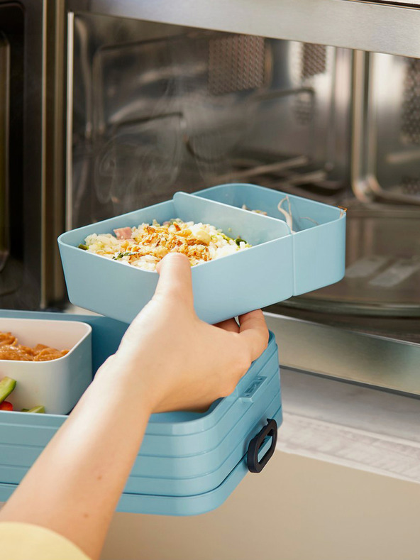 Mepal Tmavo ružový jedálenský box Mepal Bento