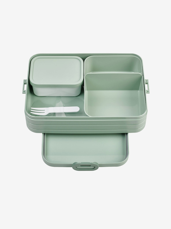 Mepal Svetlo zelený jedálenský box Mepal Bento (1500 ml)
