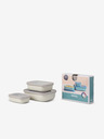 Mepal Sada troch misiek v sivej farbe Mepal Cirqula (500 +1000 +2000 ml)