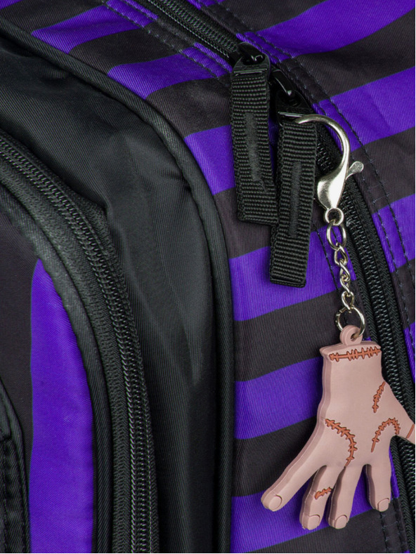 BAAGL  Čierny školský batoh Cubic Wednesday Baagl