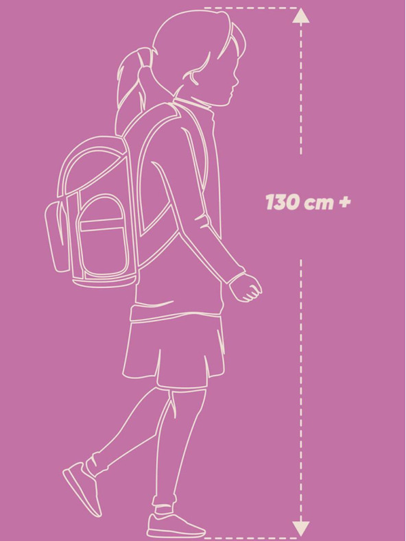 BAAGL  Čierny školský batoh Cubic Sneakers Baagl