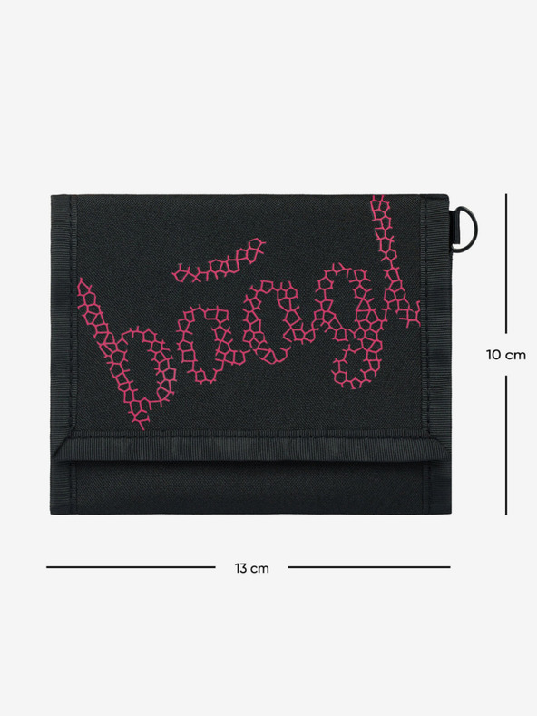 BAAGL  Čierna peňaženka Baagl Červená