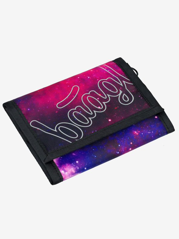 BAAGL  Fialová peňaženka Baagl Galaxy