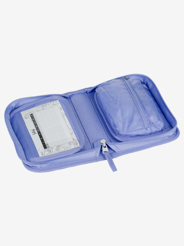 BAAGL  Fialový školský peračník Hippie Baagl