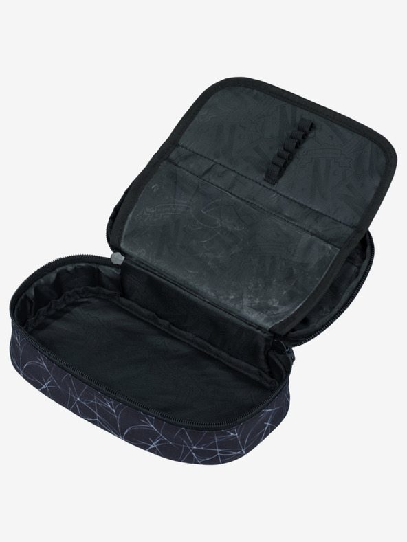 BAAGL  Čierny školský peračník Wednesday Nevermore Baagl