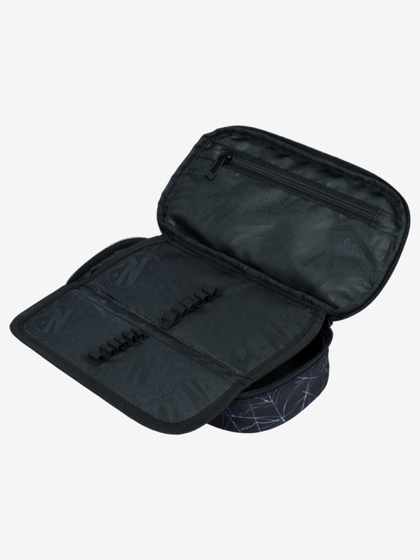 BAAGL  Čierny školský peračník Wednesday Nevermore Baagl