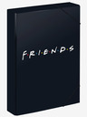 BAAGL  Čierny obal na školský zošit A4 Jumbo Friends Baagl