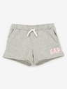 GAP Detské teplákové kraťasy logo GAP