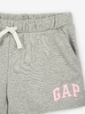 GAP Detské teplákové kraťasy logo GAP