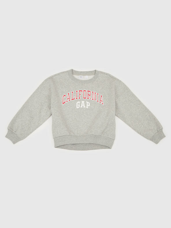 GAP Detská oversize mikina s logom GAP
