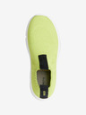 Geox Svetlozelené chlapčenské slip on tenisky Geox Aril