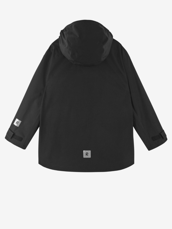 Reima Čierna chlapčenská nepremokavá bunda Reima