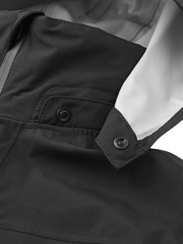 Reima Čierna chlapčenská nepremokavá bunda Reima