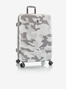 Heys Sada troch bielych kufrov Heys White Camo S,M,L
