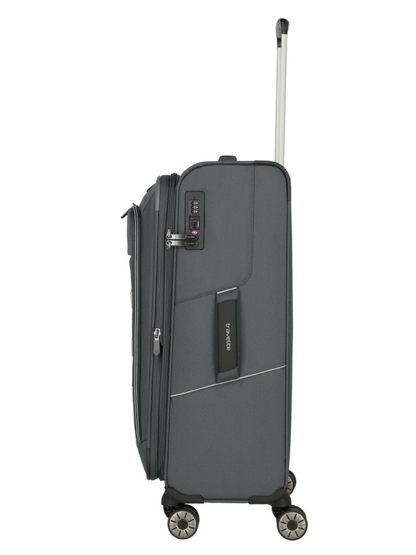Travelite Cestovný kufor Travelite Skaii 4w M - sivý