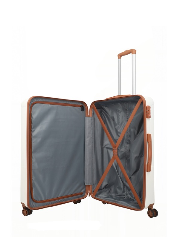 Travelite Travelite Bali L White/Cognac