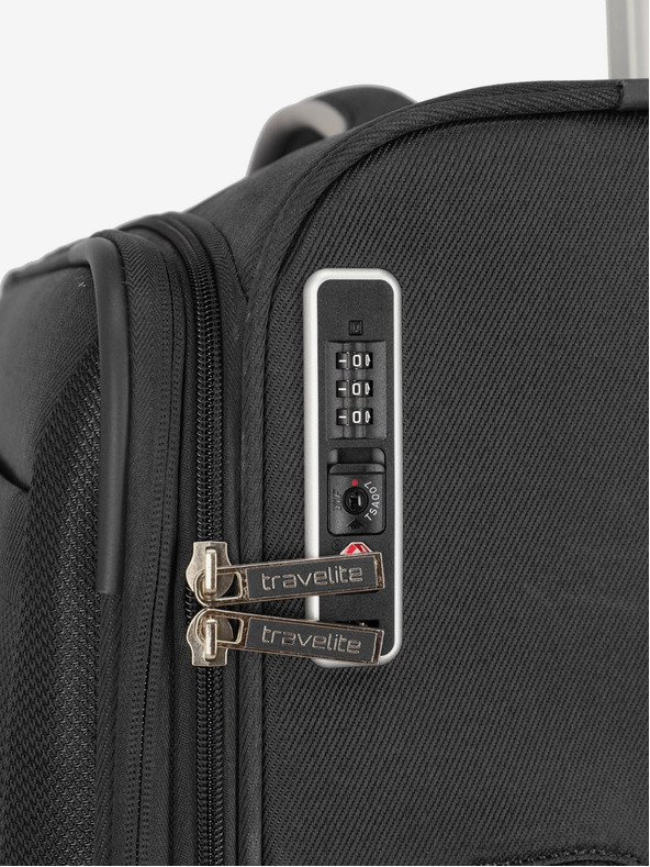 Travelite Čierna cestovná taška Travelite Miigo 4w L Black