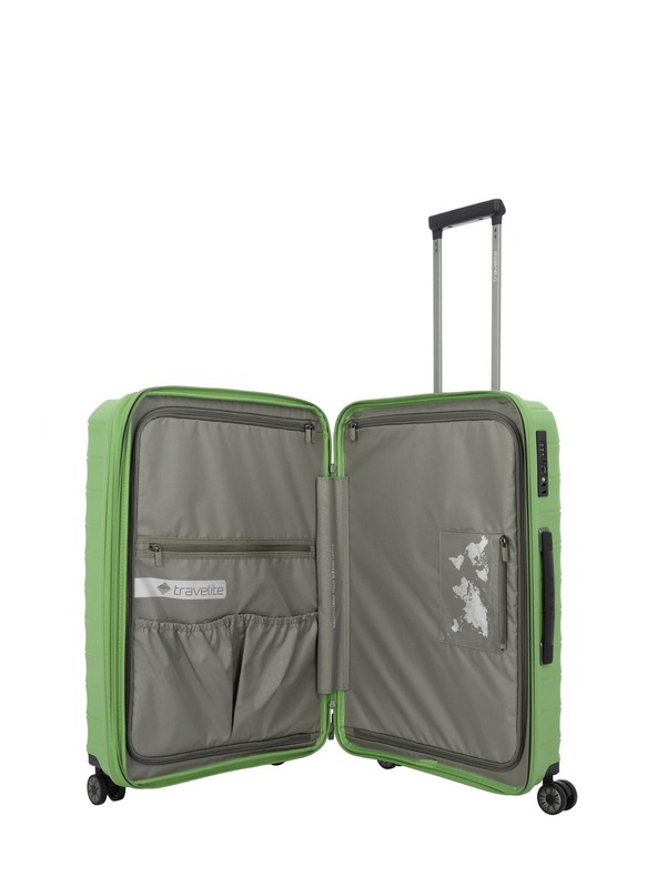 Travelite Travelite Mooby L Zelený kufor