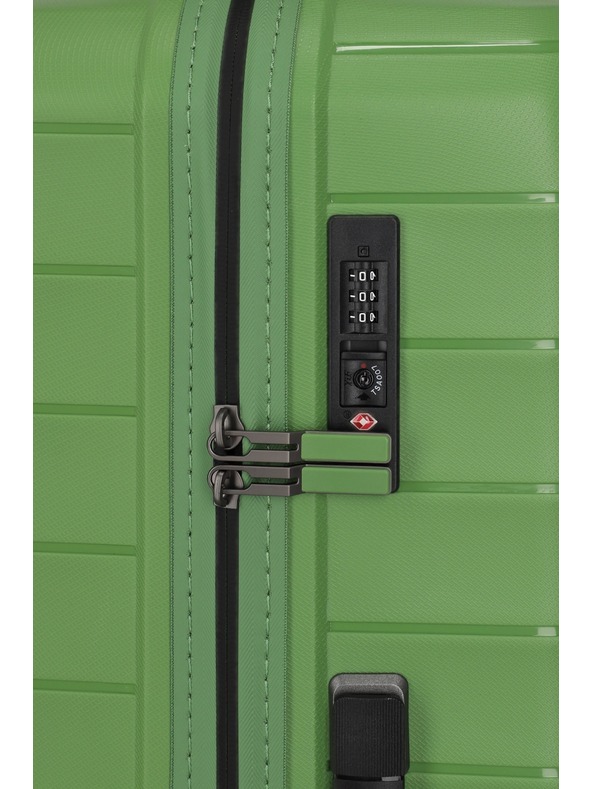 Travelite Travelite Mooby L Zelený kufor