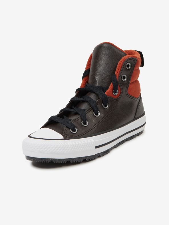 Converse Tmavohnedé členkové tenisky Converse