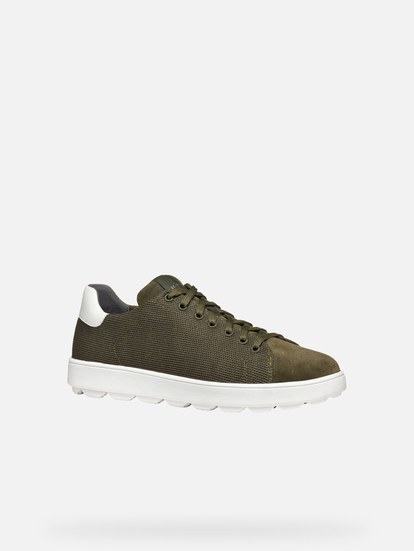 Geox Khaki pánske tenisky Spherica Ecub -1