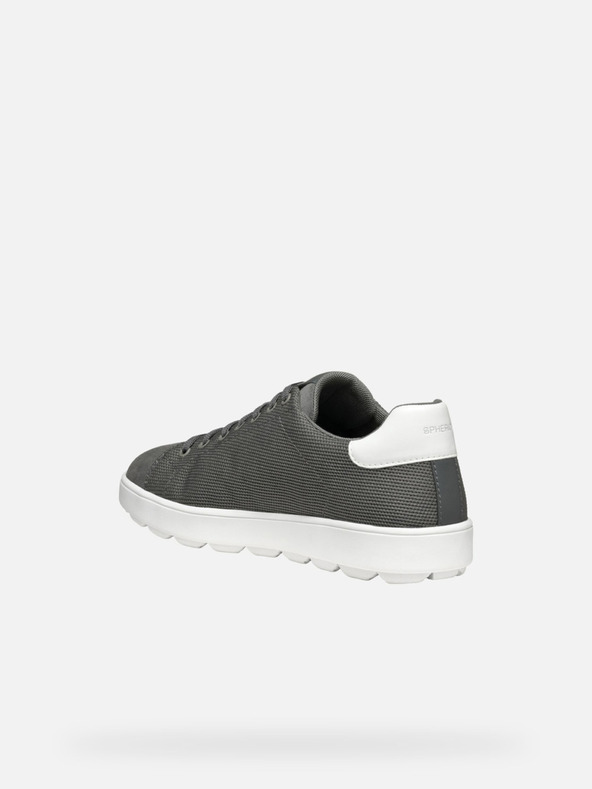 Geox Sivé pánske tenisky Spherica Ecub-1