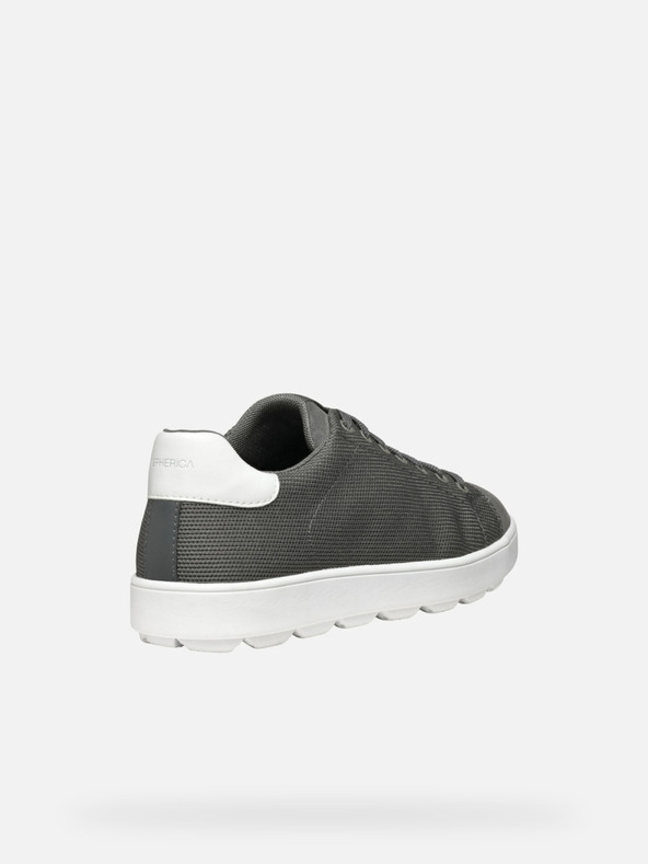 Geox Sivé pánske tenisky Spherica Ecub-1