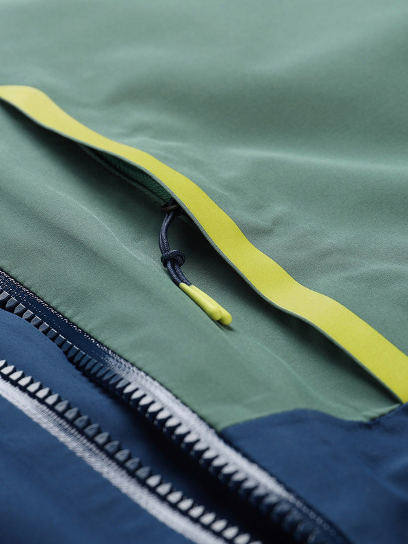 ALPINE PRO Modrá pánska športová bunda ALPINE PRO Gor