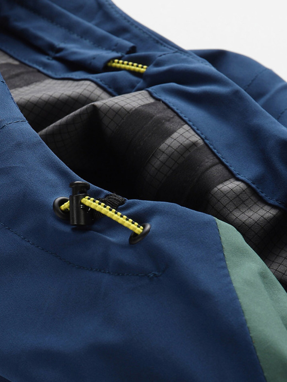 ALPINE PRO Modrá pánska športová bunda ALPINE PRO Gor