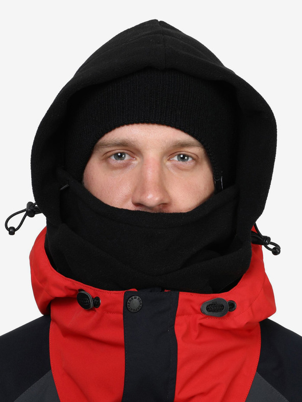 Horsefeathers Gene balaclava - čierna HORSEFEATHERS