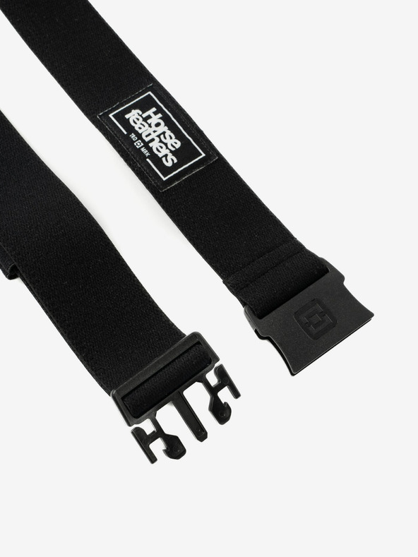 Horsefeathers Karbónový opasok - čierny HORSEFEATHERS