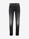 LERROS Tmavosivé pánske džínsy slim fit strihu s vyšívaným efektom LERROS