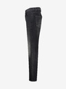 LERROS Tmavosivé pánske džínsy slim fit strihu s vyšívaným efektom LERROS