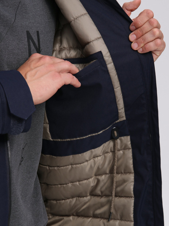 Loap Tmavomodrá pánska bunda LOAP NERD