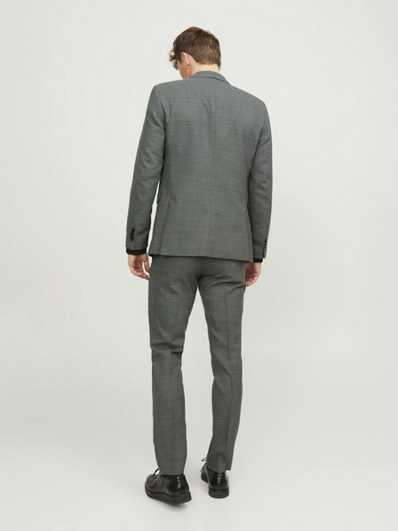 Jack & Jones Jack & Jones Šedá pánska obleková bunda