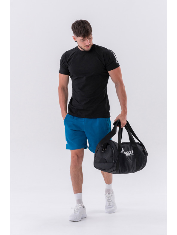 Nebbia Šortky voľného strihu s bočnými vreckami 319 M,modrá