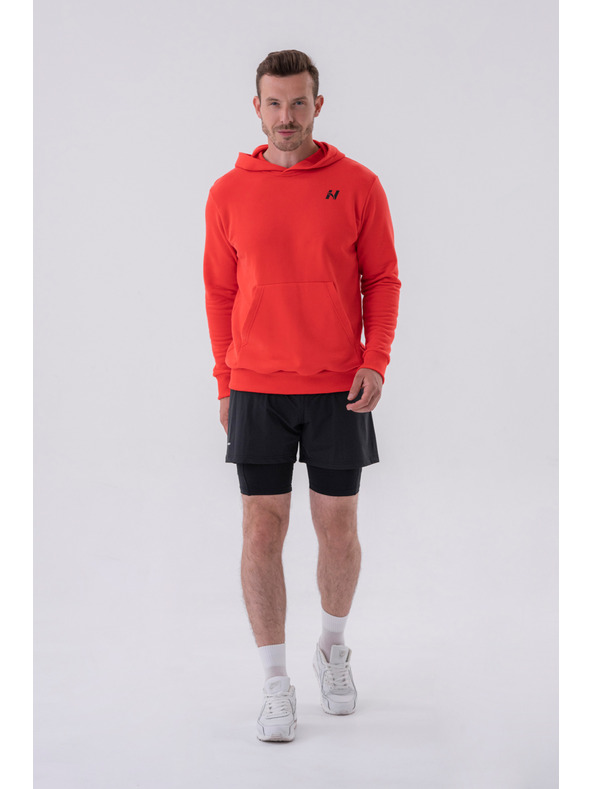 Nebbia Dvojvrstvové šortky s vreckami na mobil 318 M,sivá