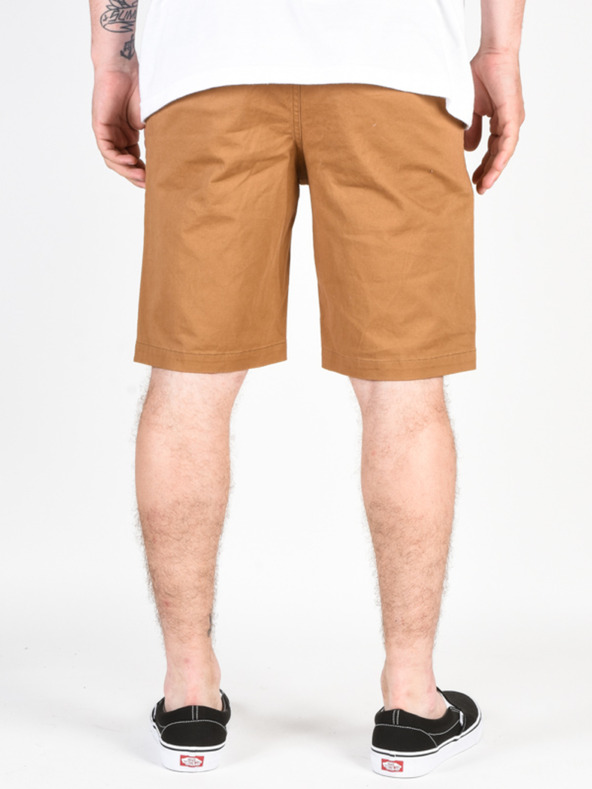 Element Element ALTONA BRONCO BROWN pánske plátené šortky - hnedé