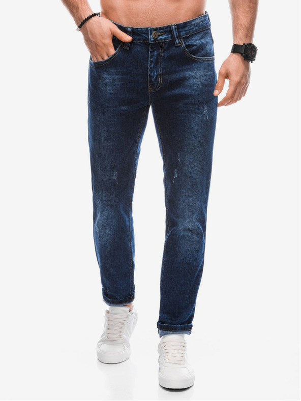 Edoti Pánske džínsové nohavice 1433P - modré