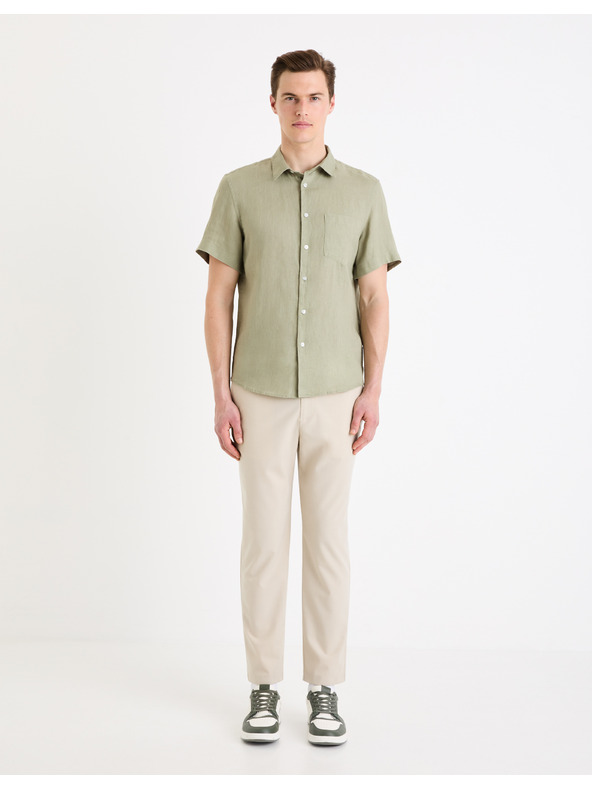 Celio Ľanová košeľa Damarlin Celio