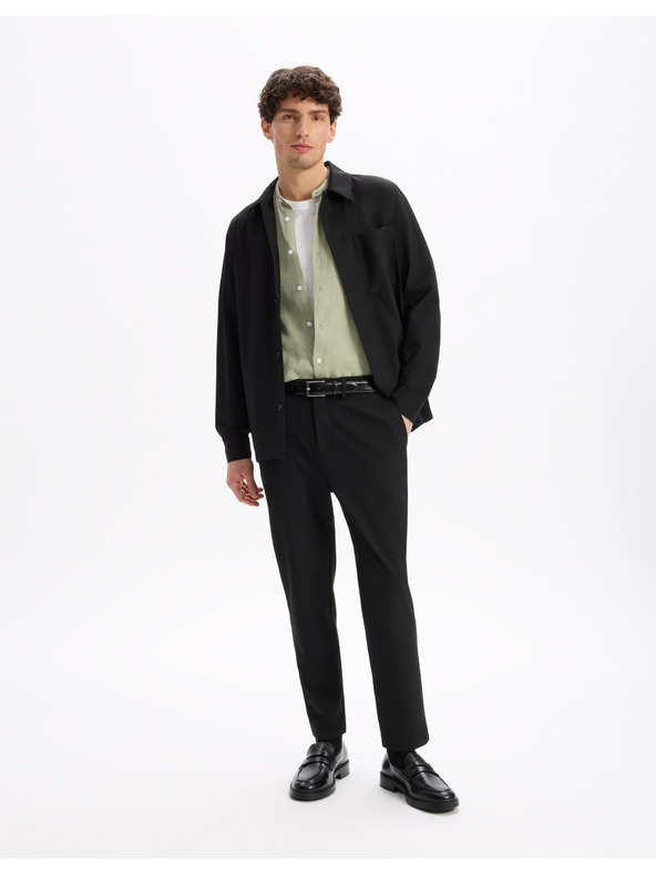 Celio Ľanová košeľa Damaopoc Celio