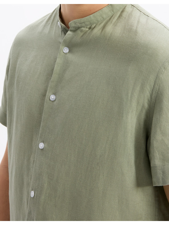 Celio Ľanová košeľa Damaopoc Celio