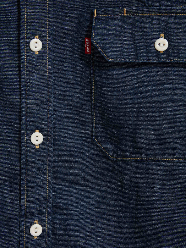 Levi's® Tmavomodrá pánska džínsová košeľa Levi's®