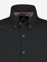 LERROS Čierna pánska košeľa LERROS