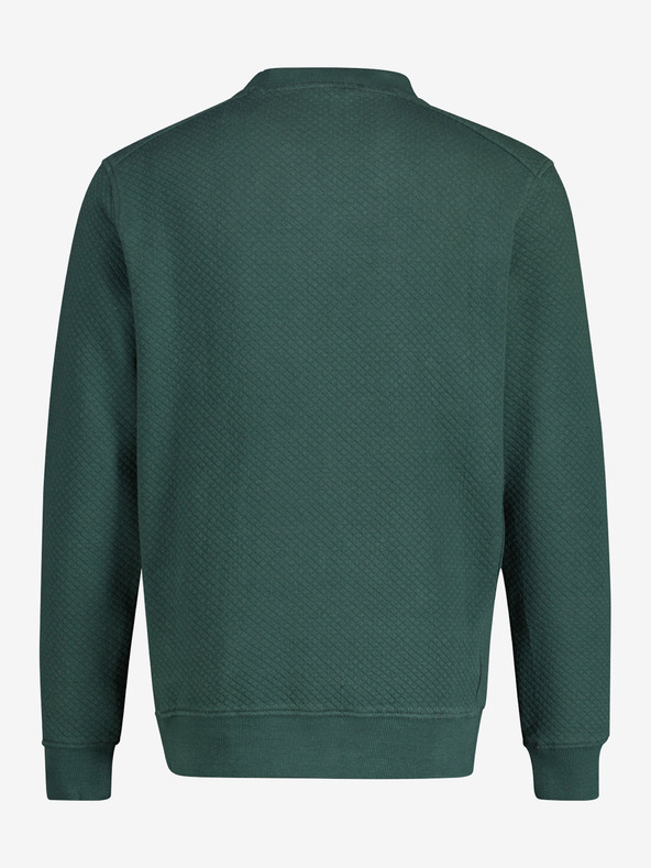 LERROS Zelená pánska mikina LERROS