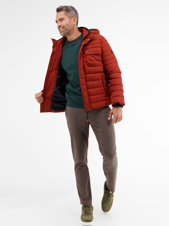 LERROS Zelená pánska mikina LERROS