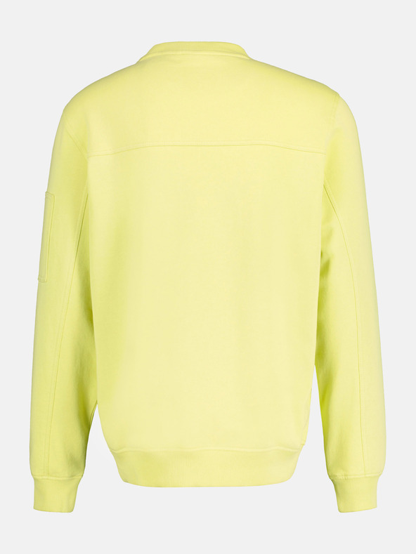 LERROS Svetlozelená pánska mikina LERROS