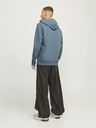 Jack & Jones Modrá pánska mikina Jack & Jones s kapucňou
